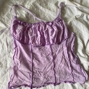 Unif Becca top size xs lilac